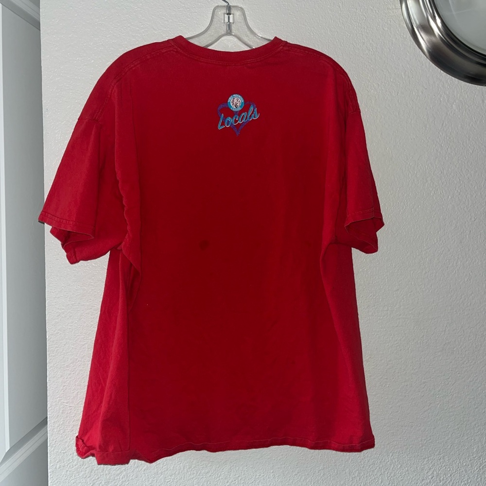 Fresno State Bulldogs in red with go dogs logo.